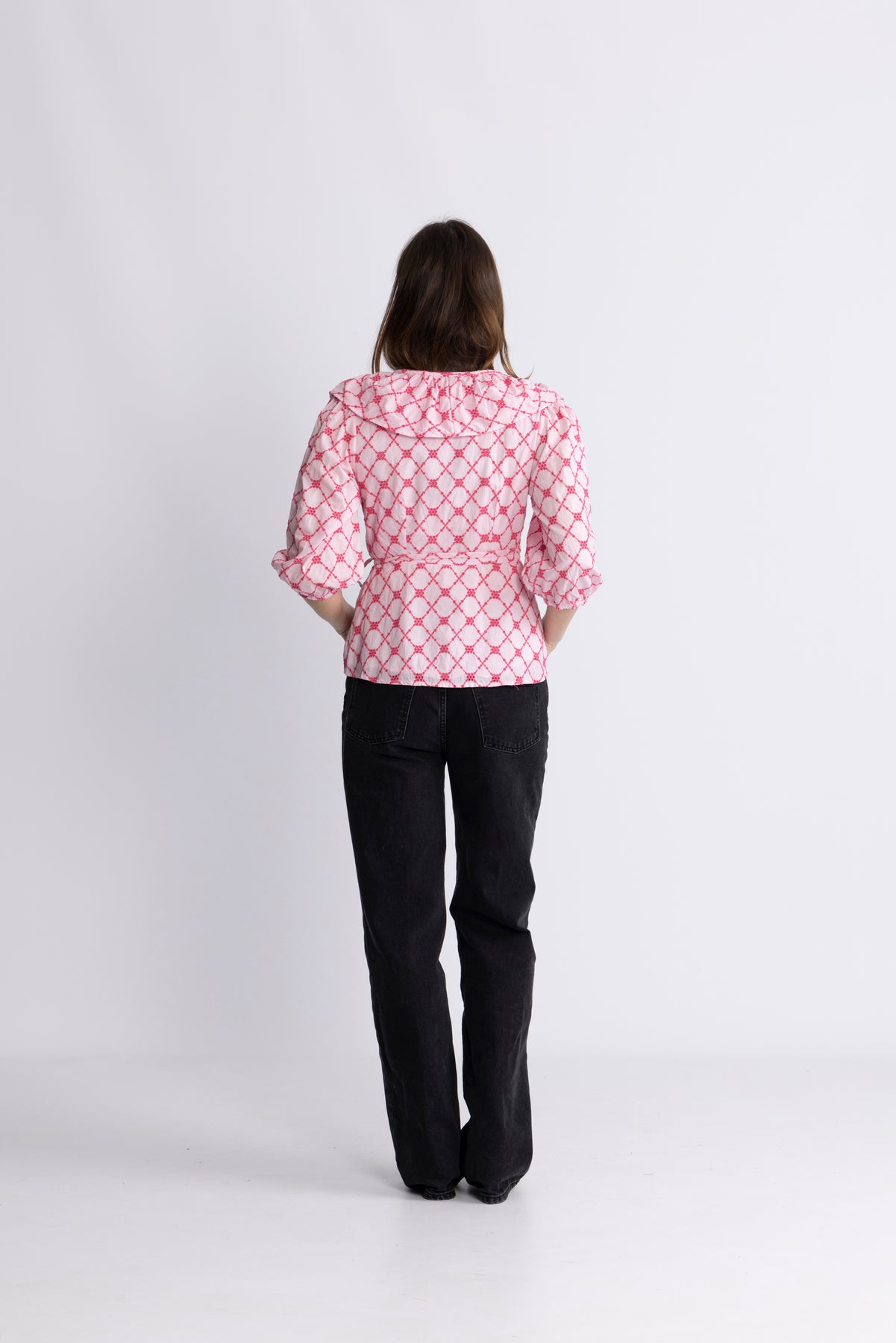 Kolina Blouse - Pink Lemonade Combo