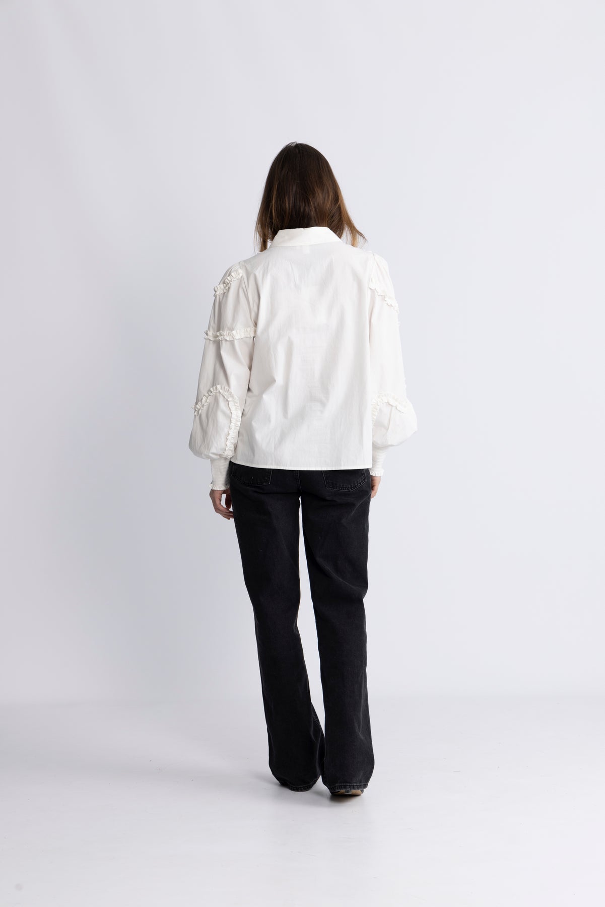Yastrima Ls Shirt S. - Star White