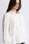 Yastrima Ls Shirt S. - Star White