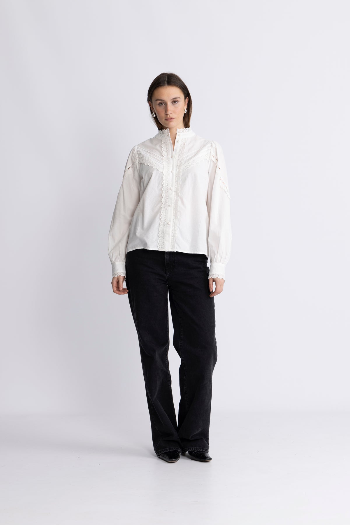 Yaskomea Ls Shirt - Star White