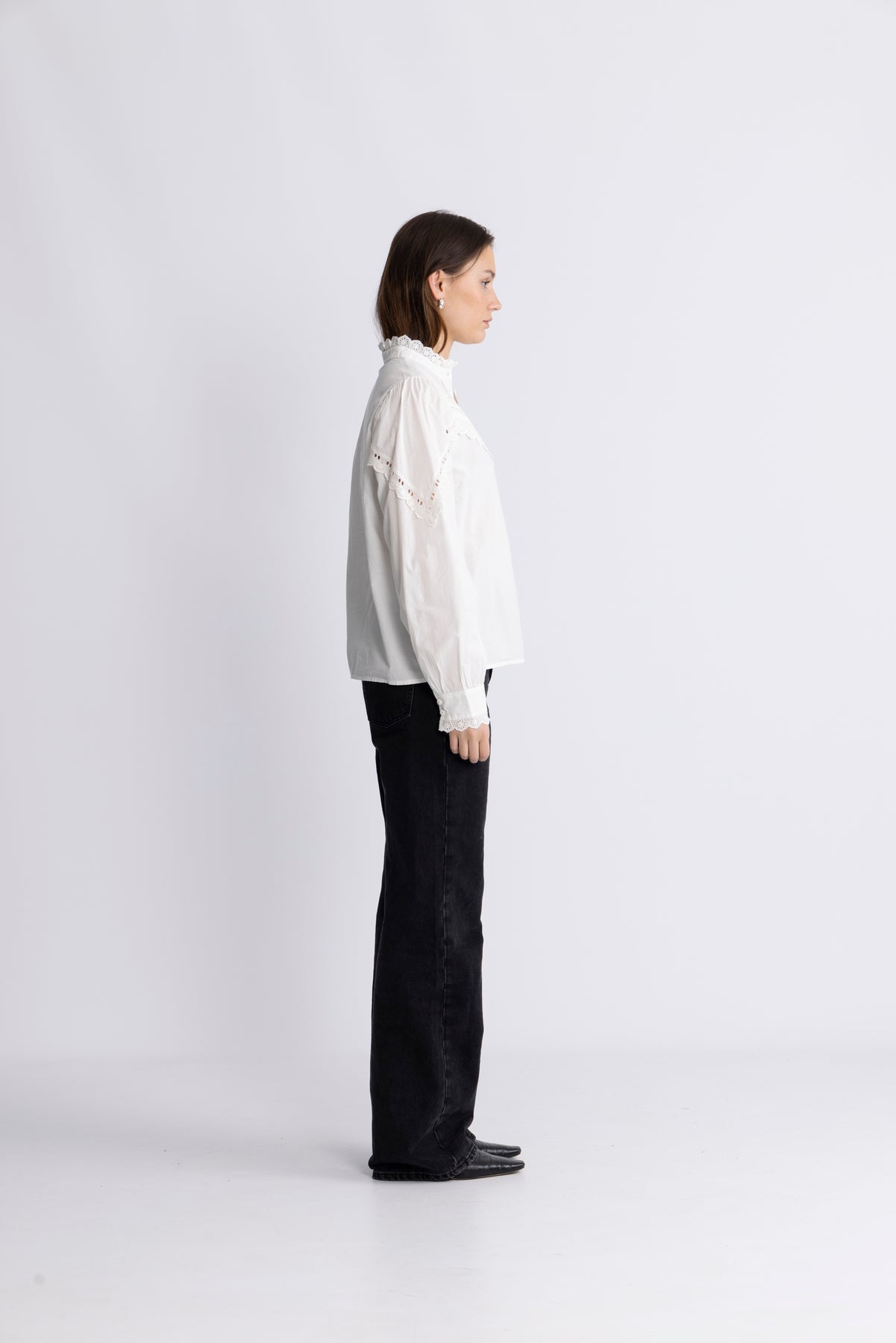 Yaskomea Ls Shirt - Star White