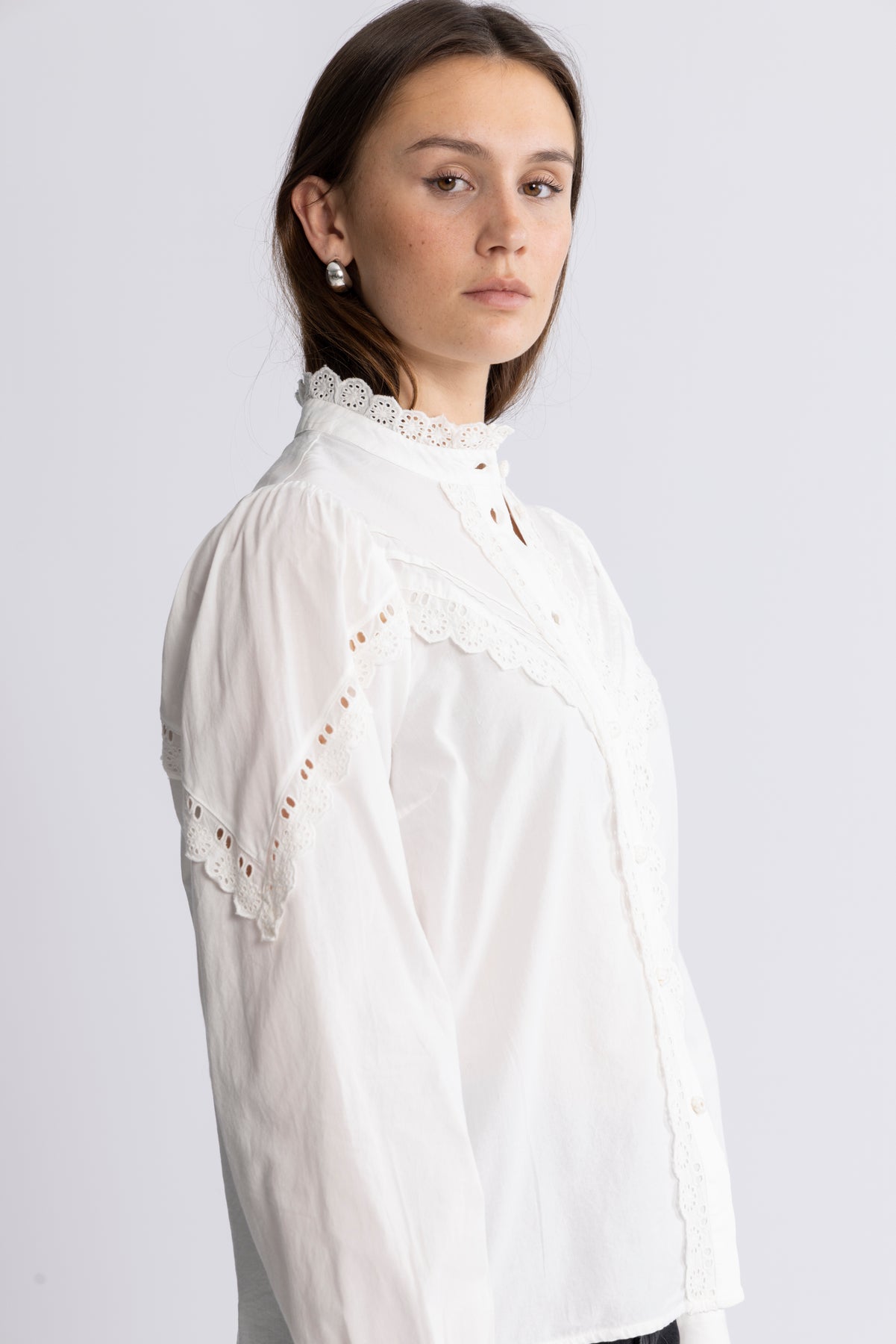 Yaskomea Ls Shirt - Star White