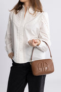 Lili Bag - Cognac Pebbled