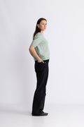 Yasanne SS Knit Pullover - Iceberg Green
