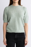 Yasanne SS Knit Pullover - Iceberg Green
