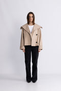 MazieIW Perry Short Coat - Sandstone