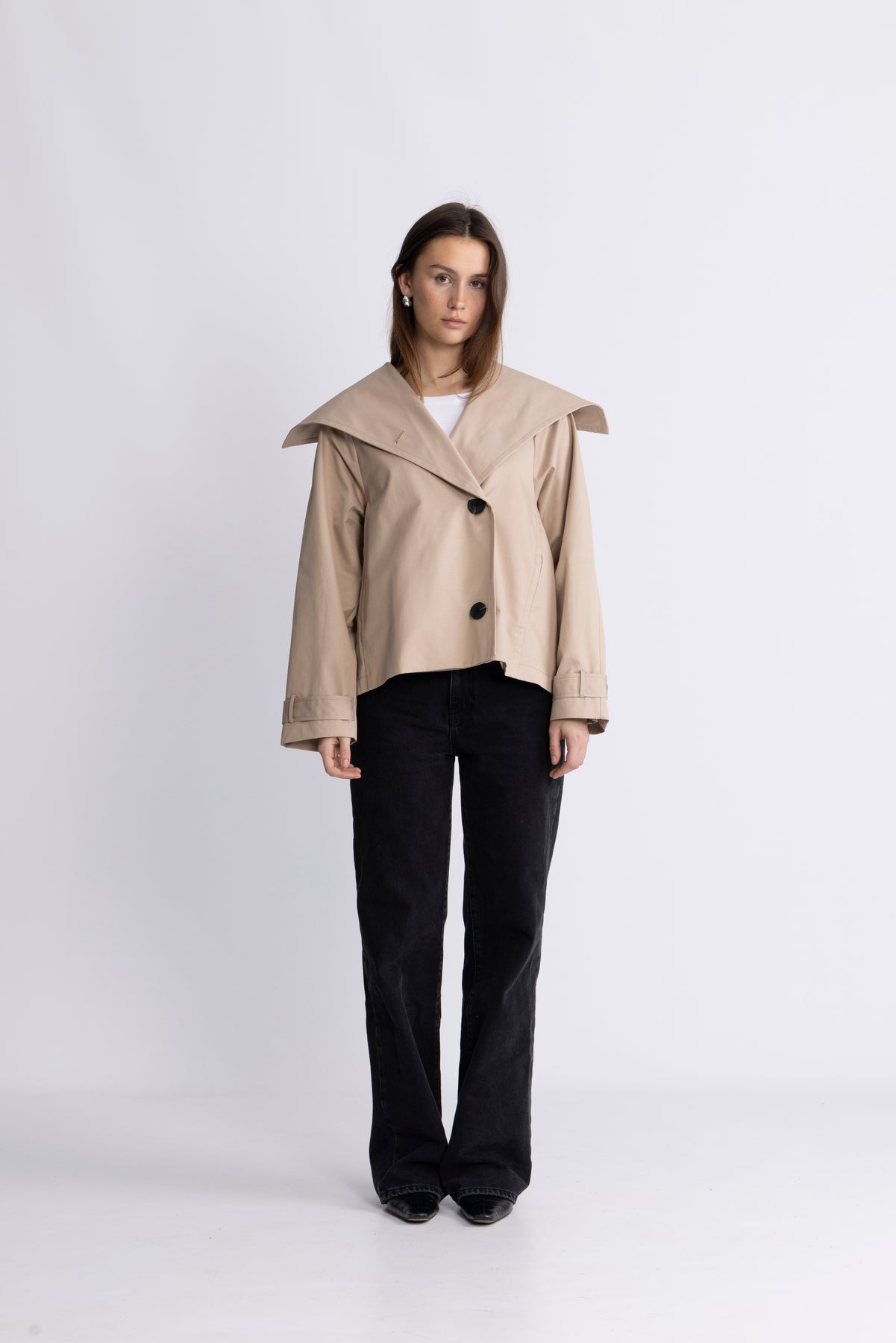 MazieIW Perry Short Coat - Sandstone