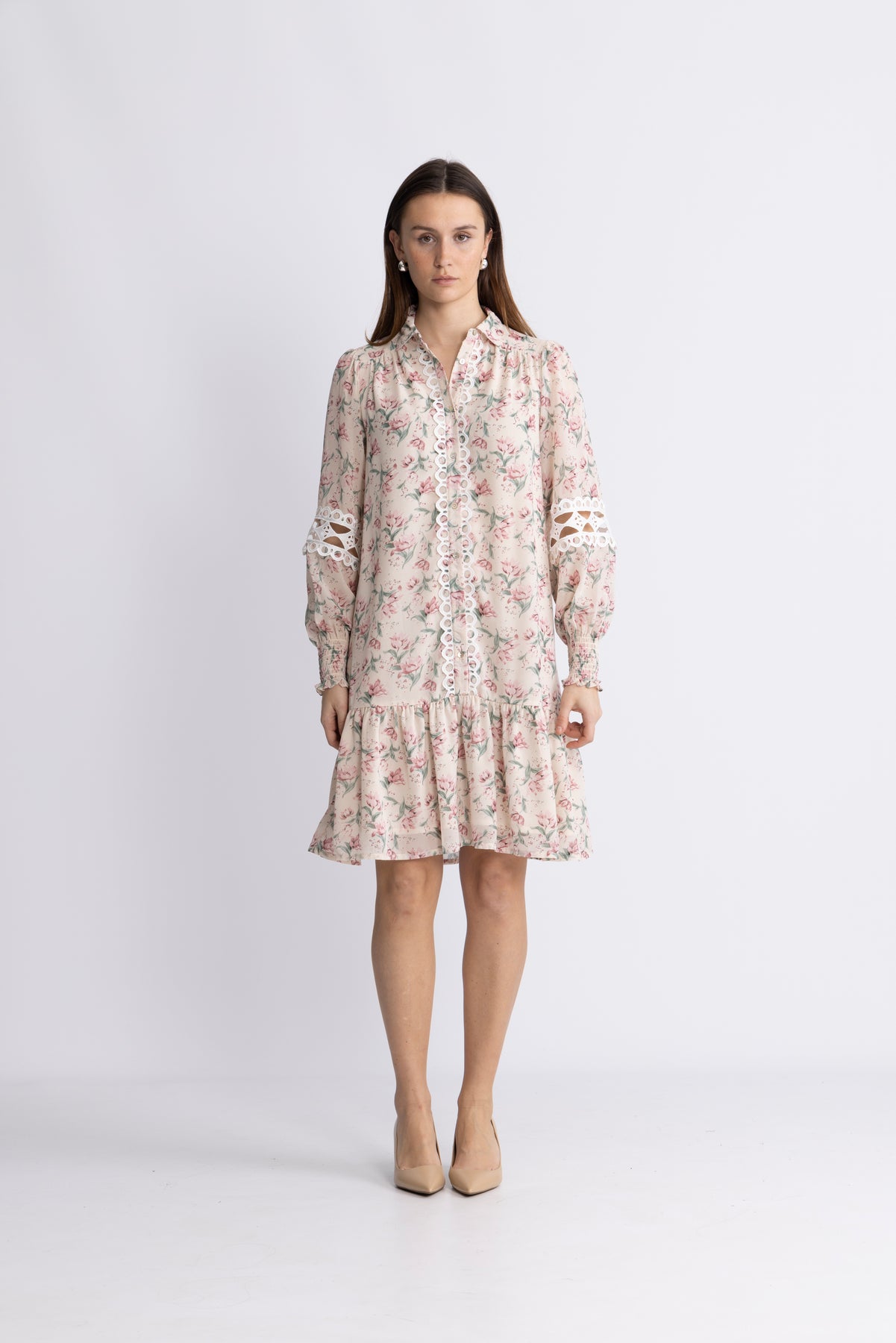 Hawaii Dress - Pale Rose