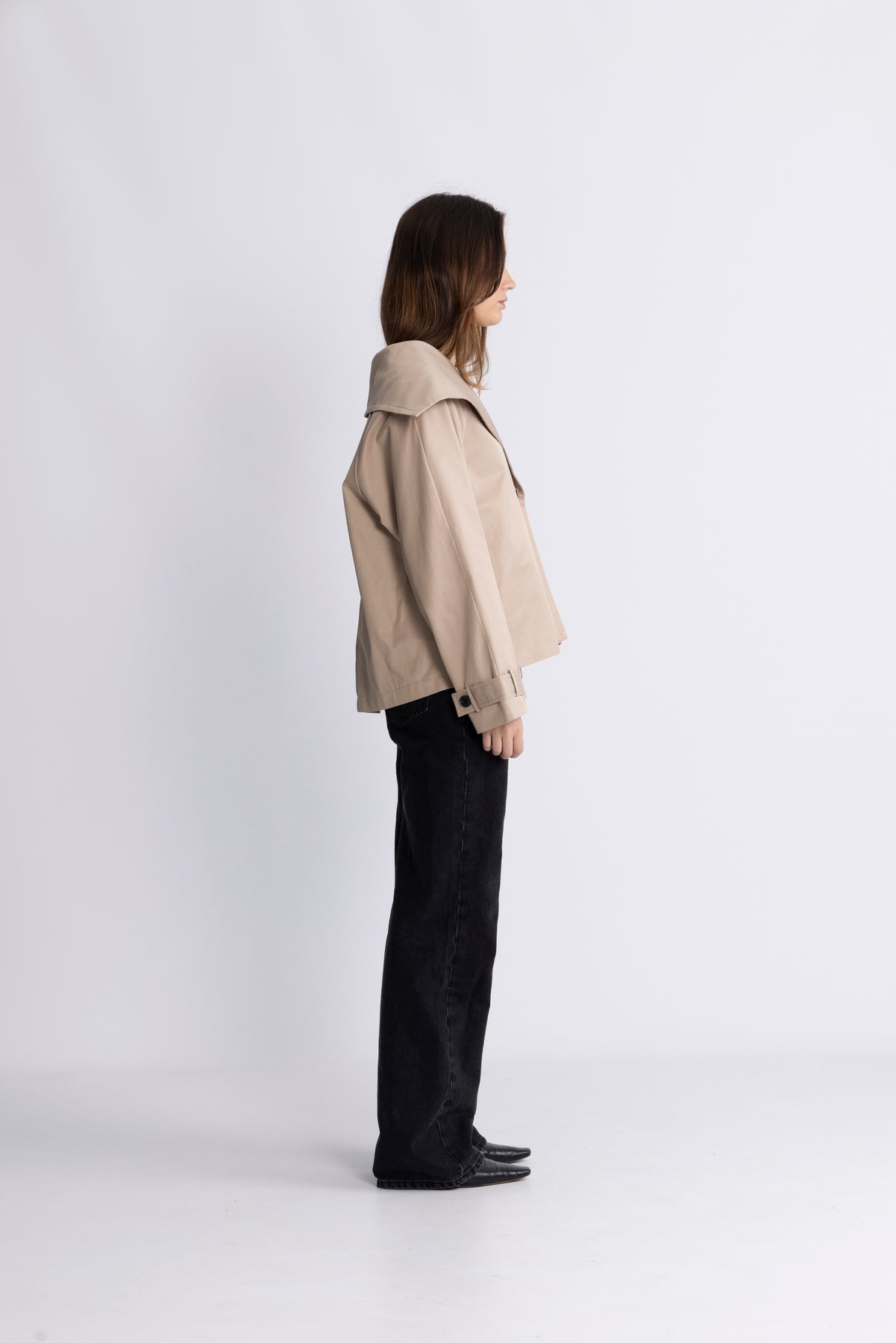 MazieIW Perry Short Coat - Sandstone