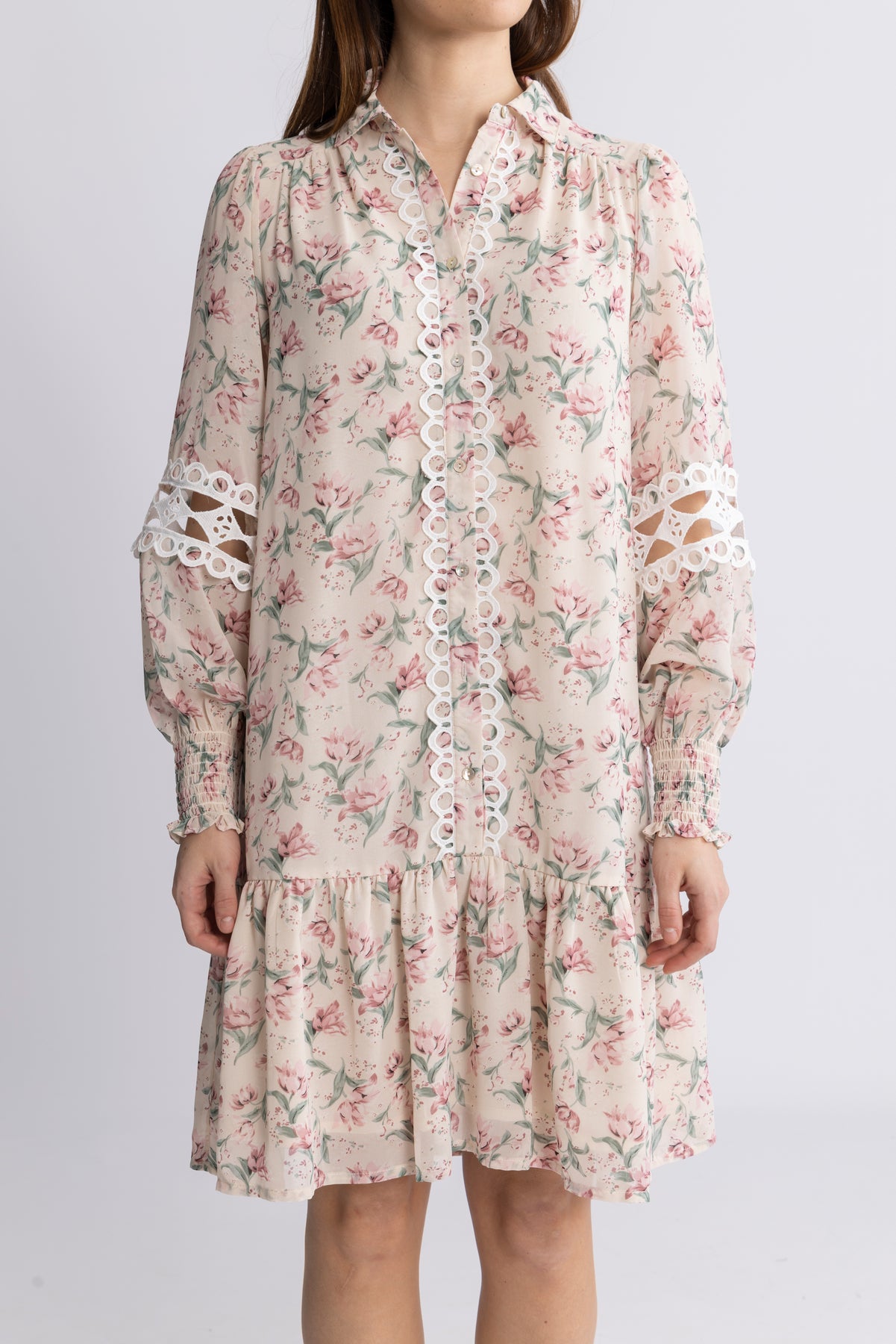 Hawaii Dress - Pale Rose
