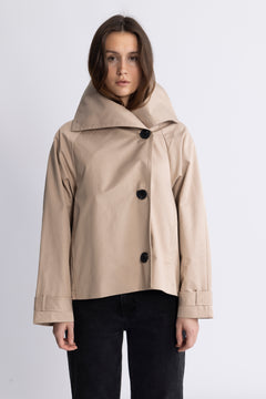 MazieIW Perry Short Coat - Sandstone
