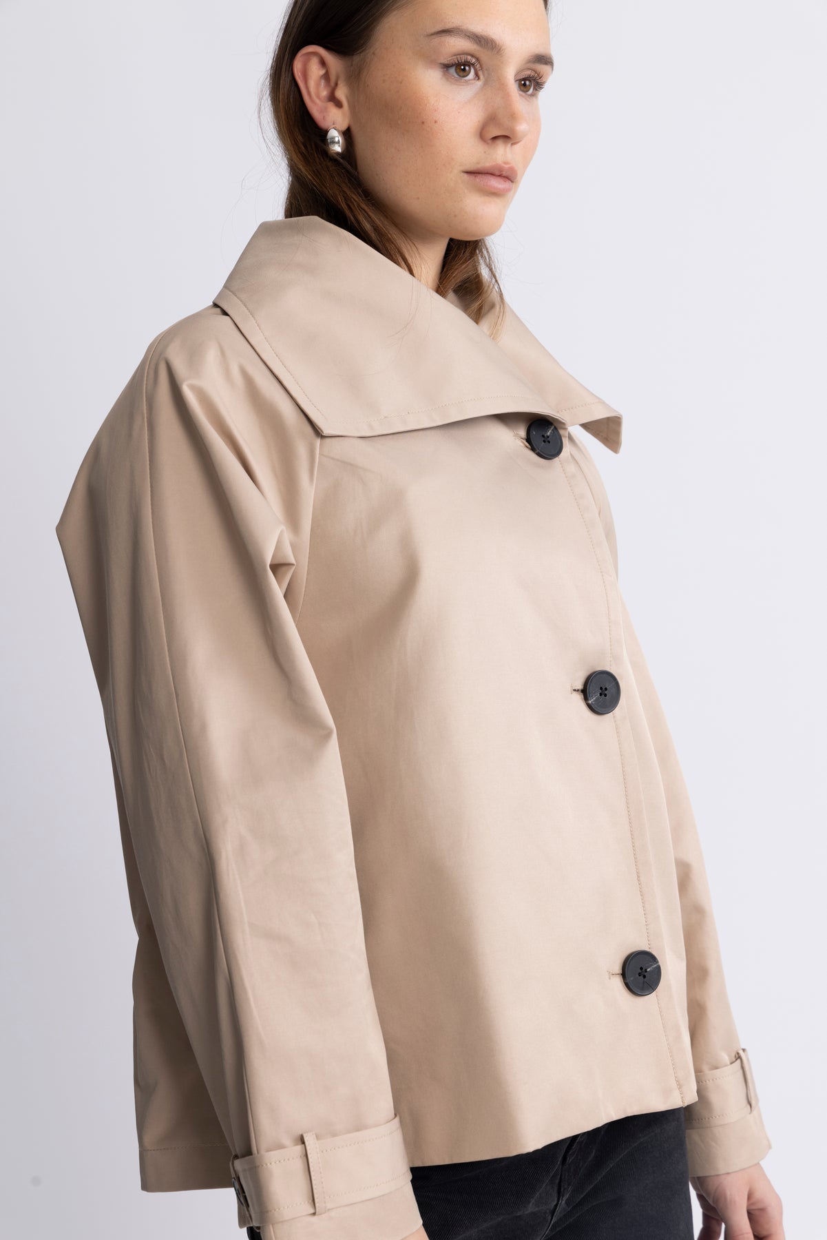MazieIW Perry Short Coat - Sandstone