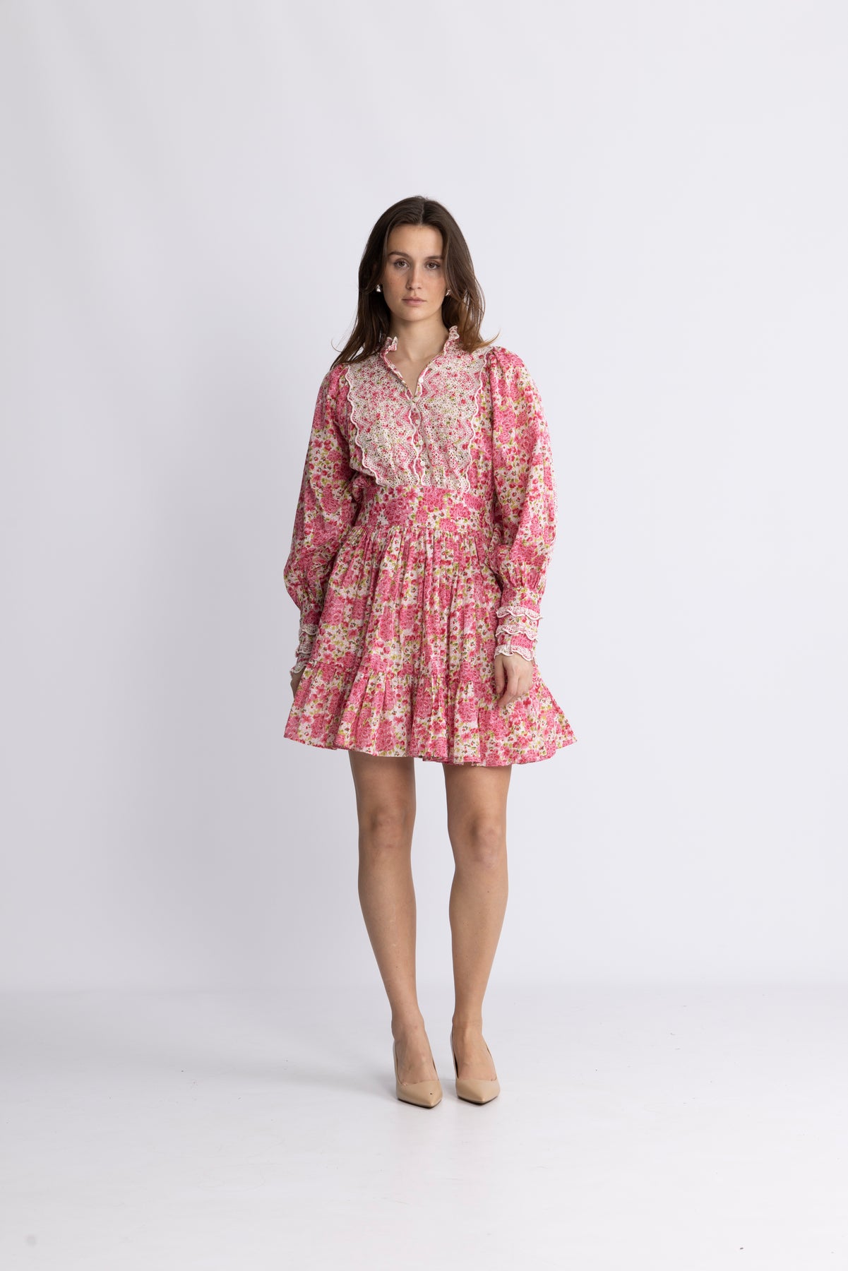 Cotton Slub Mini Dress - Summer Fields