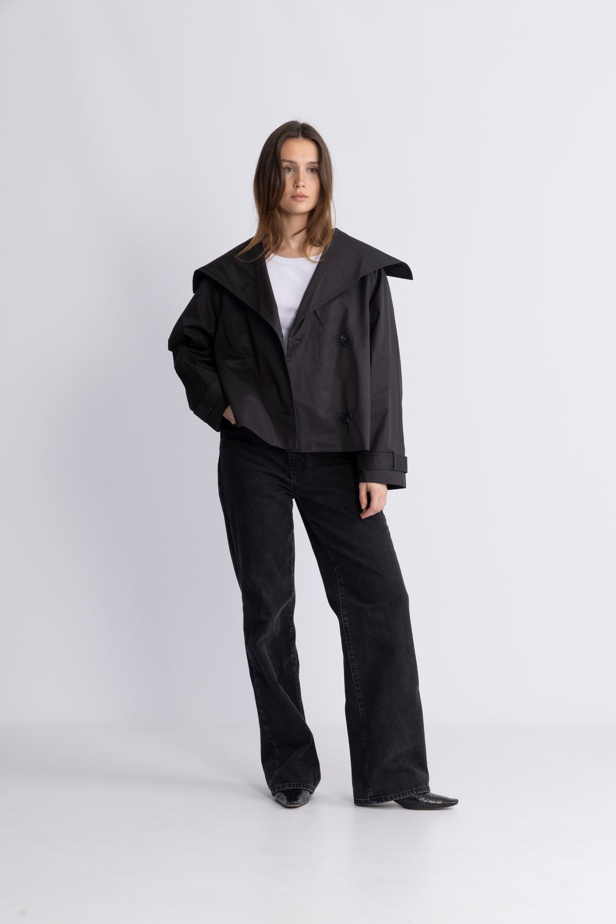 Mazieiw Perry Short Coat - Svart