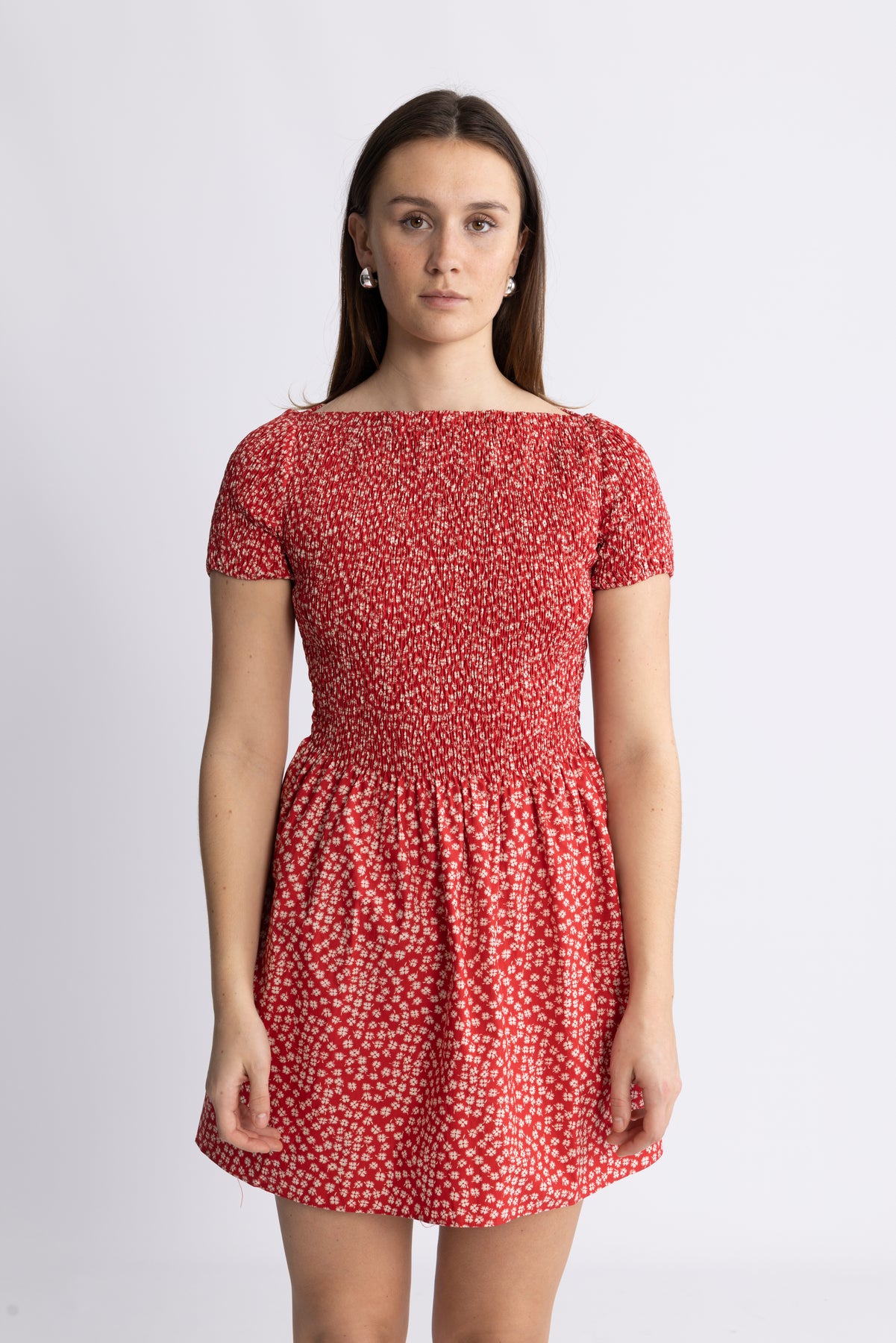 Deboni Miniklänning - Allura Floral - Röd