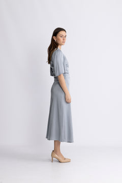 GZbianca Dress - Grey Blue