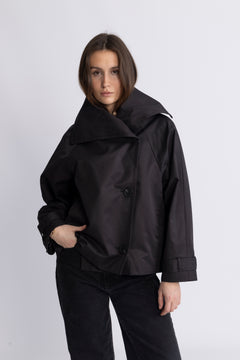 Mazieiw Perry Short Coat - Black