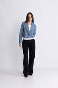 Nelliecc Stripe Blazer - Blå