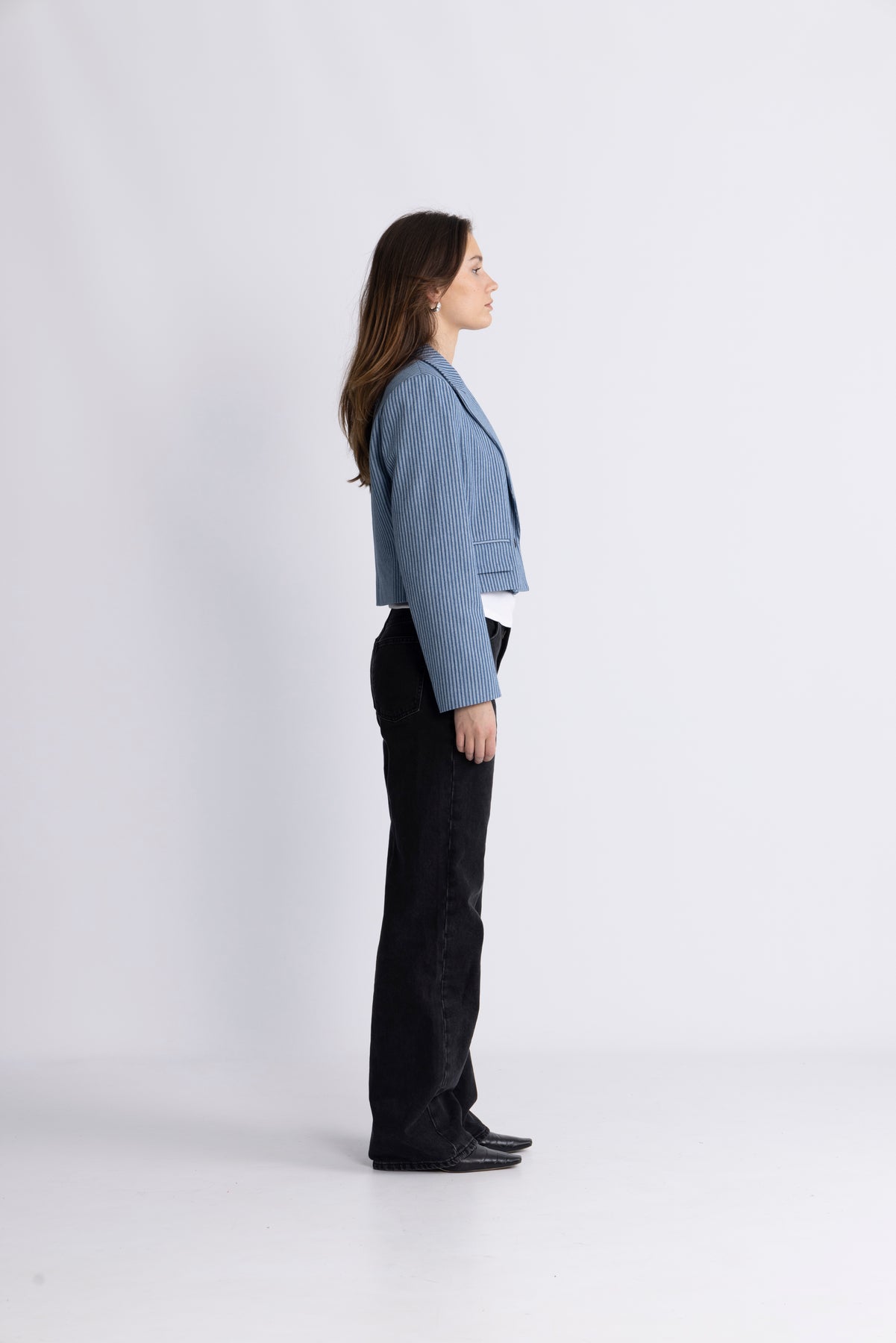 Nelliecc Stripe Blazer - Blå