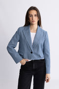 Nelliecc Stripe Blazer - Blå