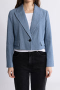 Nelliecc Stripe Blazer - Blå