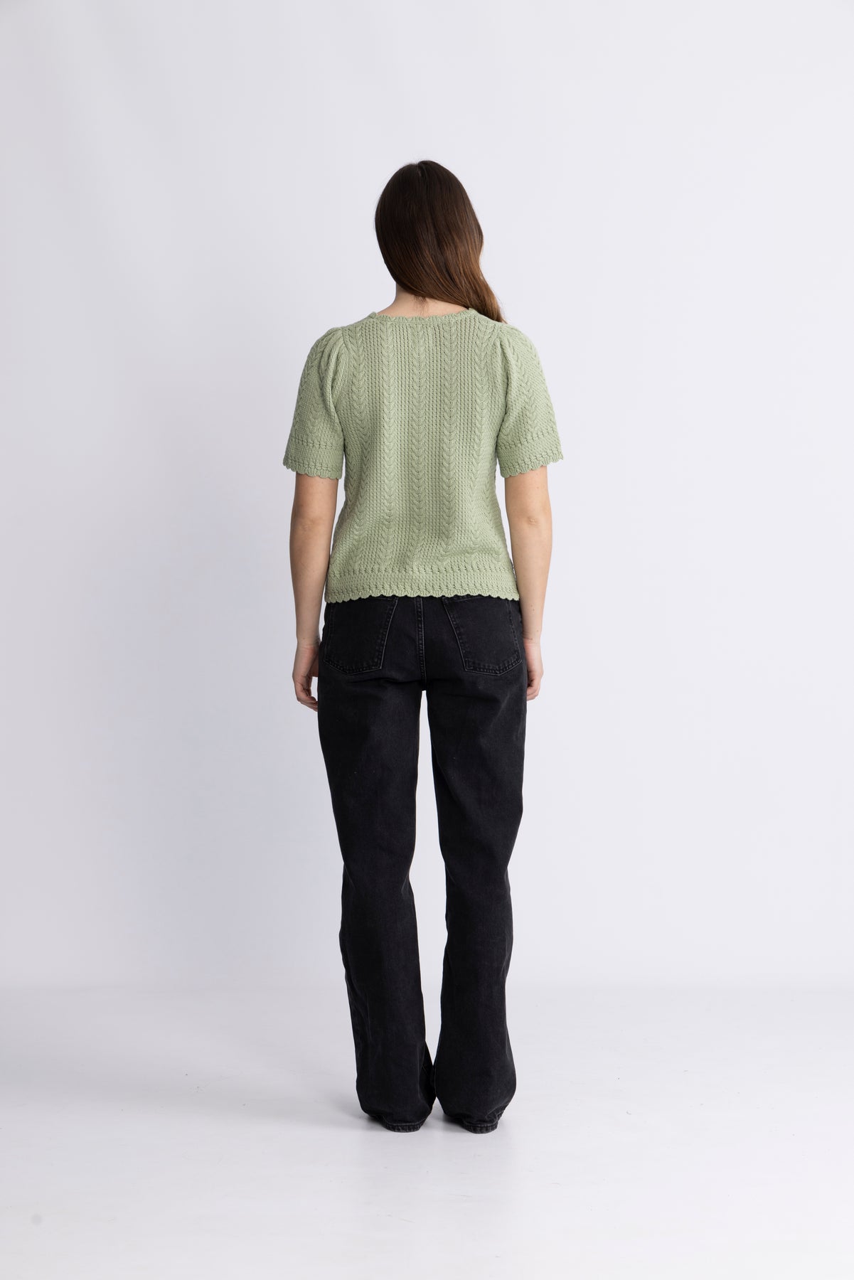 Esmeralda Pullover - Ljusgrön