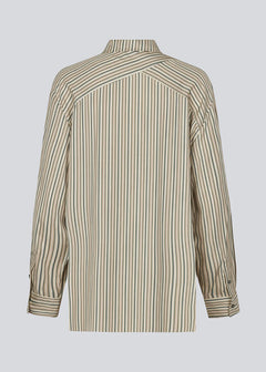 Hissa Print Shirt - Soft Stripe