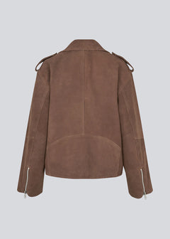 Hulla Suede Jacket - Brown