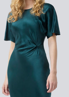 Parveen Dress - Bottle Green