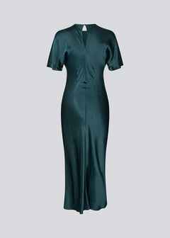 Parveen Dress - Bottle Green