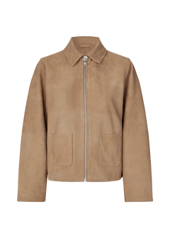 Susen Suede Jacket - Camel