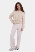 Molina Heavy Knit Cardigan - Sand Melange