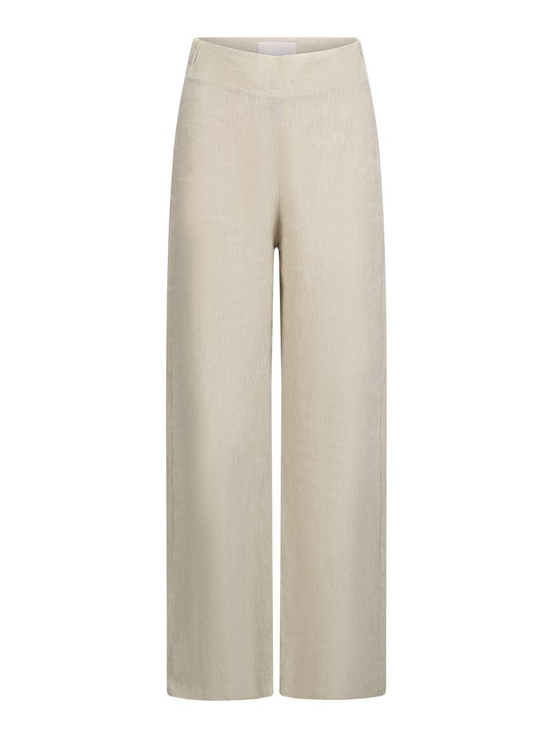 Molly Linbyxor - Beige Melange