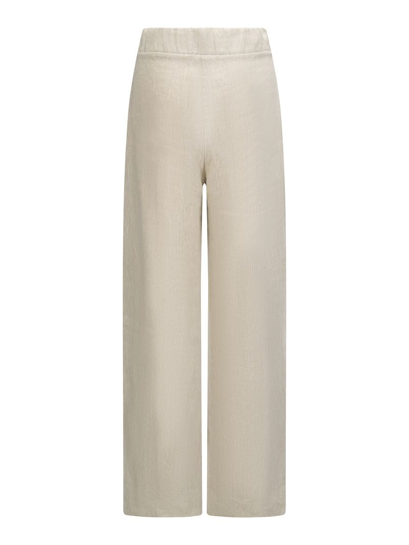 Molly Linbyxor - Beige Melange
