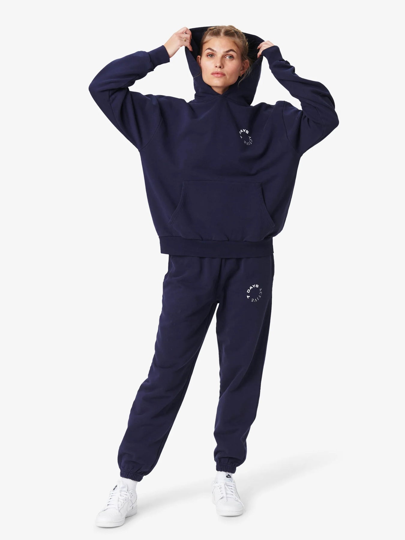 Organic Hoodie - Navy