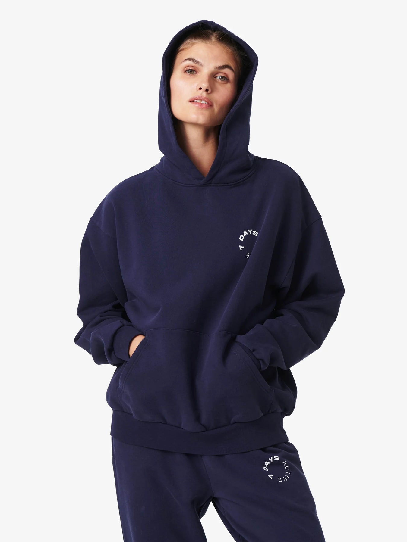Organic Hoodie - Navy