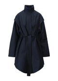 BRGN Monsun Kappa - Navy Pinstripe