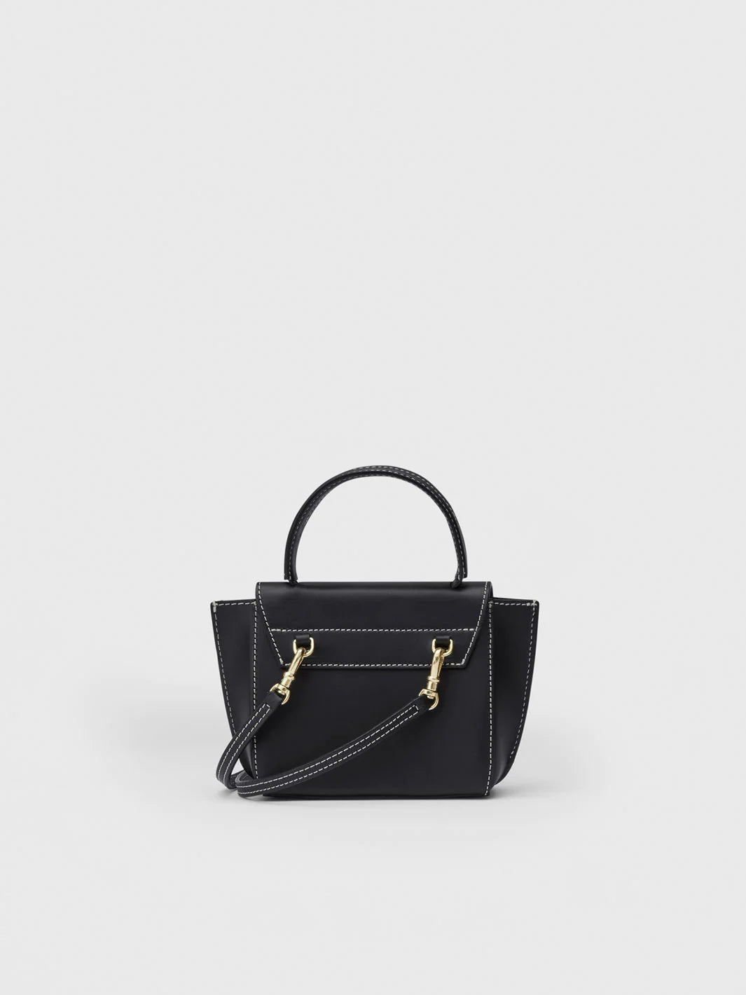 Montalcino - Black/Contrast Stitch Vacchetta