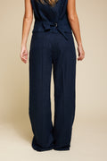 Moon Linen - Blue