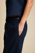 Moon Linen - Blue