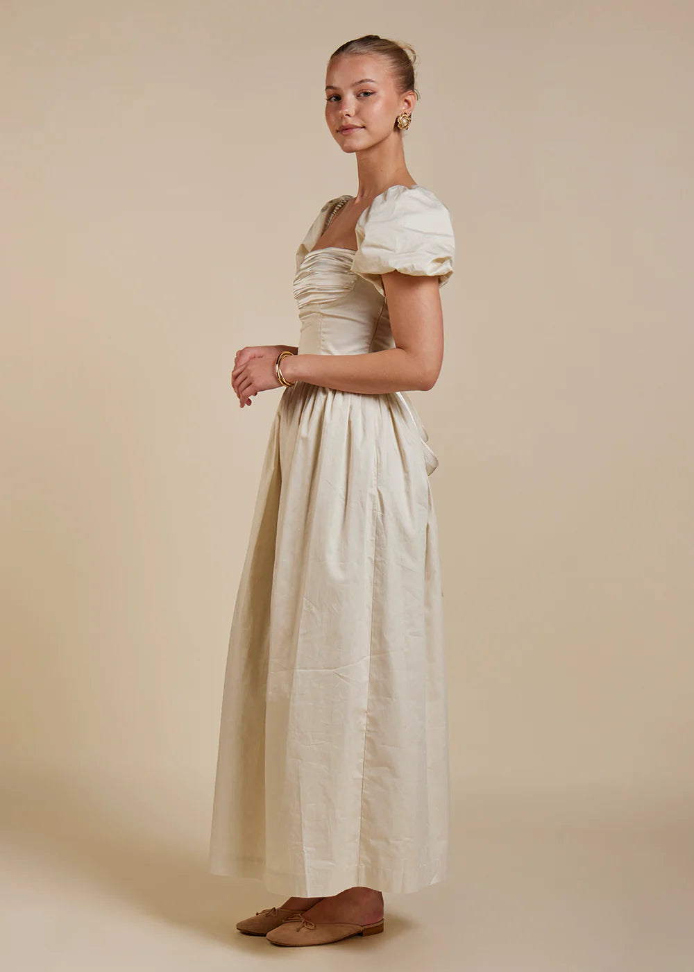 Matilda Maxiklänning - Ivory