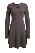 Myla Dress - Dark Taupe Melange