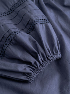 N-Marceline Blouse - Dusty Blue