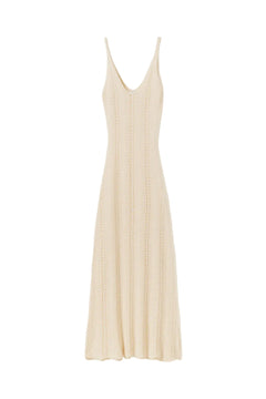 N-Marissa Knit Dress - Offwhite