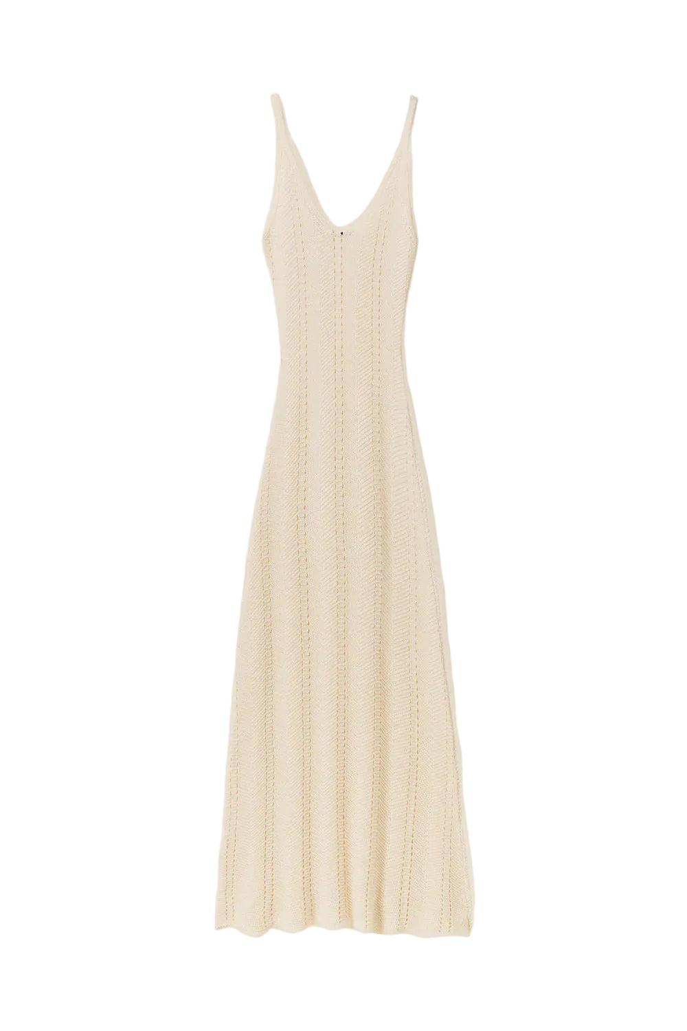 N-Marissa Knit Dress - Offwhite