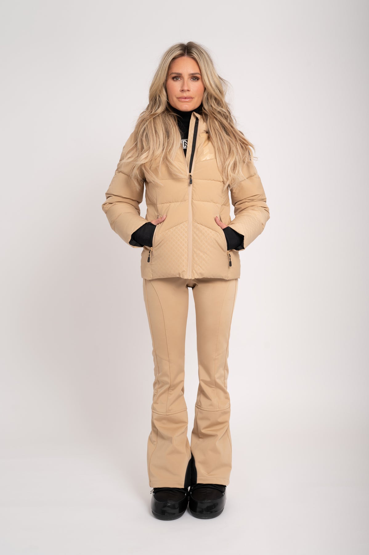 Logo Ski Jacket - Dark Hummus