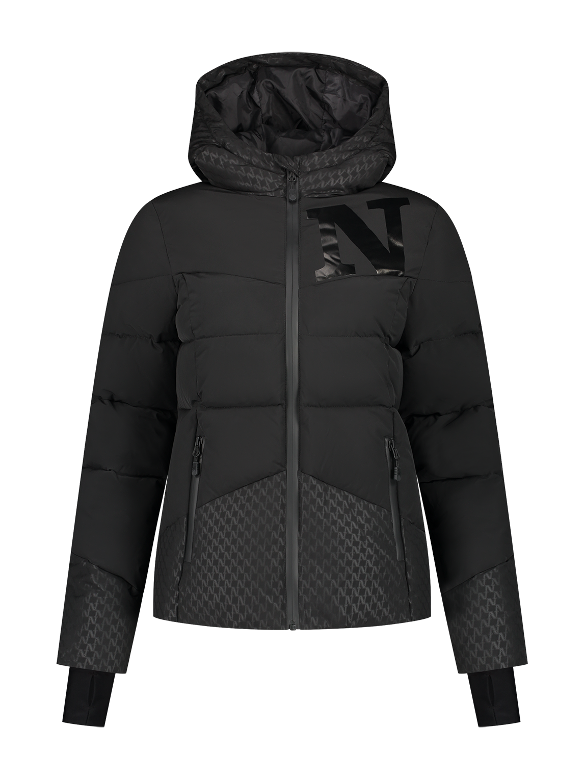 Logo Ski Jacket - Black