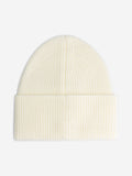 Round Patch Beanie - Star White