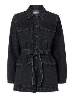 Harper Ls Denim Jacket - Black