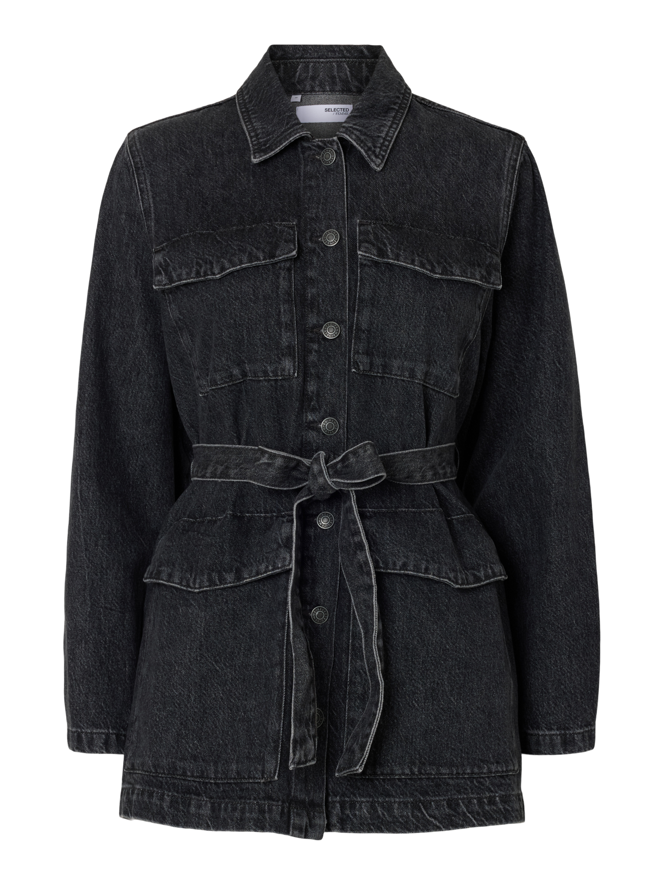 Harper Ls Denim Jacket - Svart